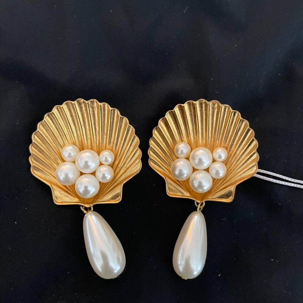 PRICE DROP FOR QUICK SALE!  NWT STATEMENT earrings by Jennifer Behr's "Positano"